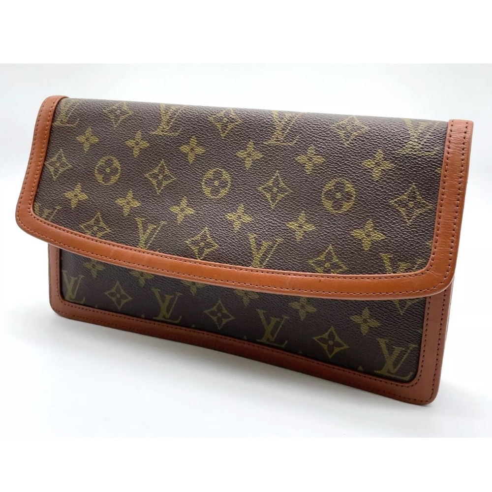 100% AUTHENTIC VINTAGE  LOUIS VUITTON MONOGRAM POCHETTE DAME GM M51810